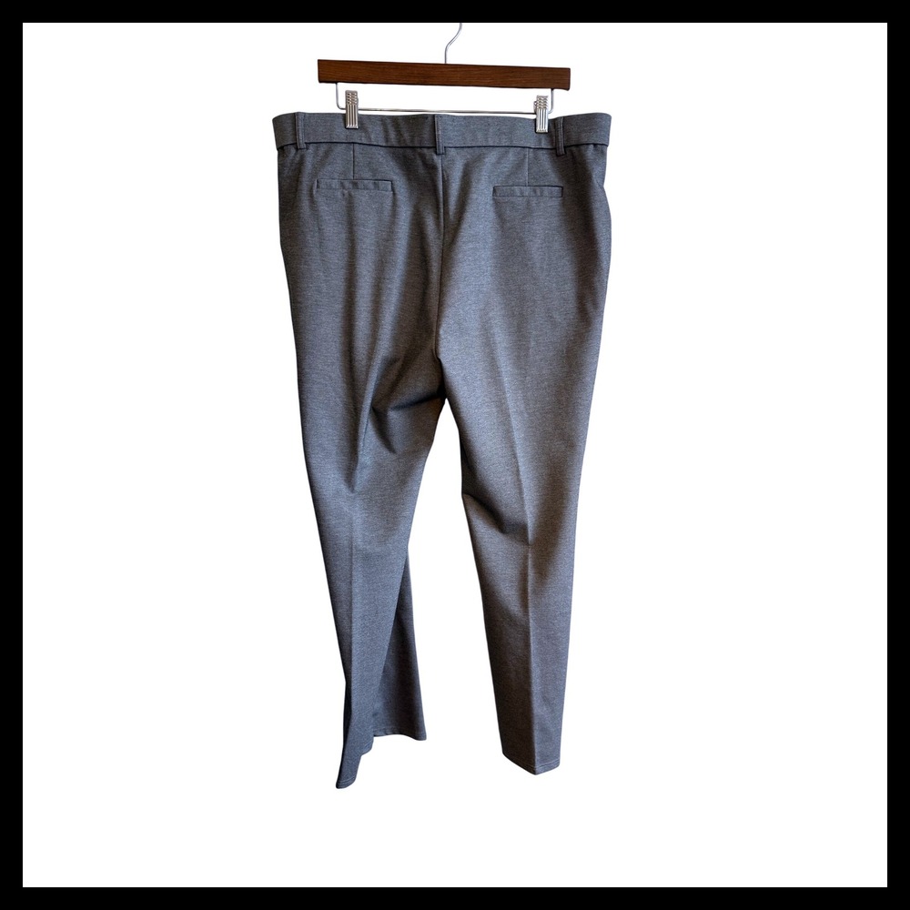 Gray Women's Dress Pants Stretch‎ Career Business Casual Size 18x29